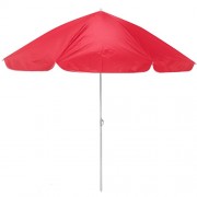 Зонт пляжный Stenson система Ромашка D2,25м в чехле красный MMS-MH-3313