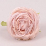 Головка Розы светло-розовая Flora 23588