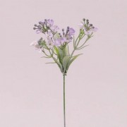 Веточка декоративная с фиолетовым цветом Flora 72861