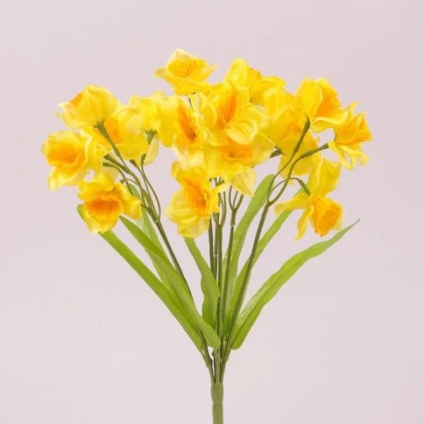 Букет Нарцисів темно-жовтий Flora 72201