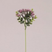 Веточка декоративная с светло-фиолетовым цветом Flora 72632