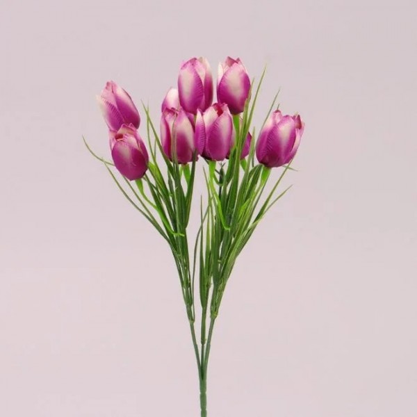Букет Крокусів кремово-фіолетовий Flora 72763