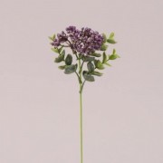 Веточка декоративная с фиолетовым цветом Flora 72635