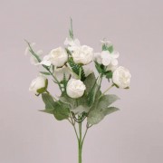 Букетик Камелий Flora белый 30 см. 71744