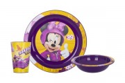 Набір посуду дитячого пластикового Herevin Disney Minnie 3 пр. 14969 MLM-162441-801