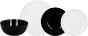 Сервіз столовий Luminarc Diwali black and white 19 предметів 50362 MLM-P4360