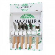 Набір чайних ложок Beech wood MAZHURA 6 приладів mz505667