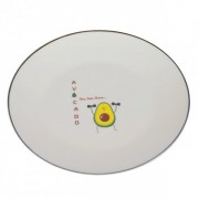 Набір обідніх круглих тарілок Art 20 см Avokado TR057