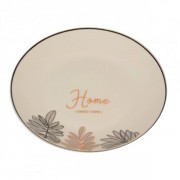 Набор тарелок обеденных круглых Art 20 см Home TR054