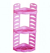 Полиця настінна Роса Efe plastics рожева 21х21х59см MEF-D-01-4