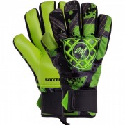 Перчатки вратарские GK-017 SOCCERMAX р-р 10 Зеленый-черный