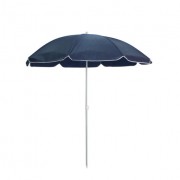 Зонт пляжный синий диаметр leroy 1.8 м 11866484