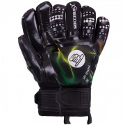 Перчатки вратарские GK-015 SOCCERMAX р-р 9 Салатовый-черный