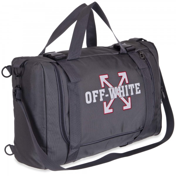 Рюкзак-сумка 2в1 OFF-WHITE OFF-802 Серый