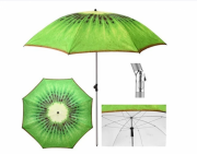 Зонт для пляжу leroy 1.76 м зелёный 11949735