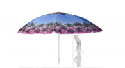 Зонт для пляжа диаметр leroy 1.76 м синий 11926061