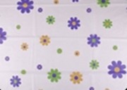 Штора у ванну з 12 кільцями Hoz Польові квіти 180х180см MMS-R29847