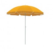 Зонт пляжный желтый диаметр leroy 1.8 м 11866470