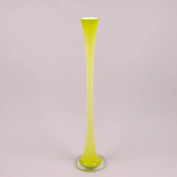 Кількість: Ваза скляна Flora Pypa зелена 80 см. 8273