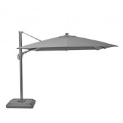 Зонт угловая leroy Sonora темно-серая LED 2.8х3.9 м 12039741