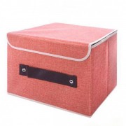 Ящик для хранения вещей Котон красный MMS-R17461