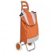 Тачка Stenson с трехколесным блоком с сумкой 95см оранжевый цвет