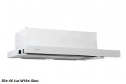 FABIANO SLIM 60 Lux White Glass