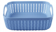 Корзина-плетенка для специй пластиковая Hoz MMS-R85524 Голубой
