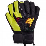 Перчатки вратарские GK-007 SOCCERMAX р-р 9 Черный-желтый