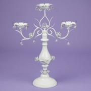 Свічник на 3 свічки з кристалами Elso (2011-007)