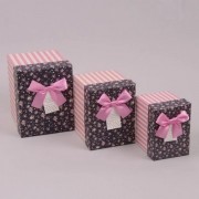 Комплект коробок для подарков Flora 3 шт. 40617