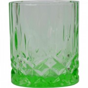 Набір склянок Art скло Classic зелений VB047