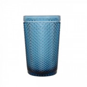 Набір склянок скло Art Versailles синій VB825