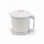 Чайник-заварник стеклокерамический белый 1л MSN-40010-08-10