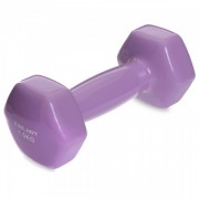 Гантель для фитнеса Zelart TA-2777-1,5 Светло-фиолетовый