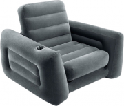 Надувне велюр-крісло Intex 66551