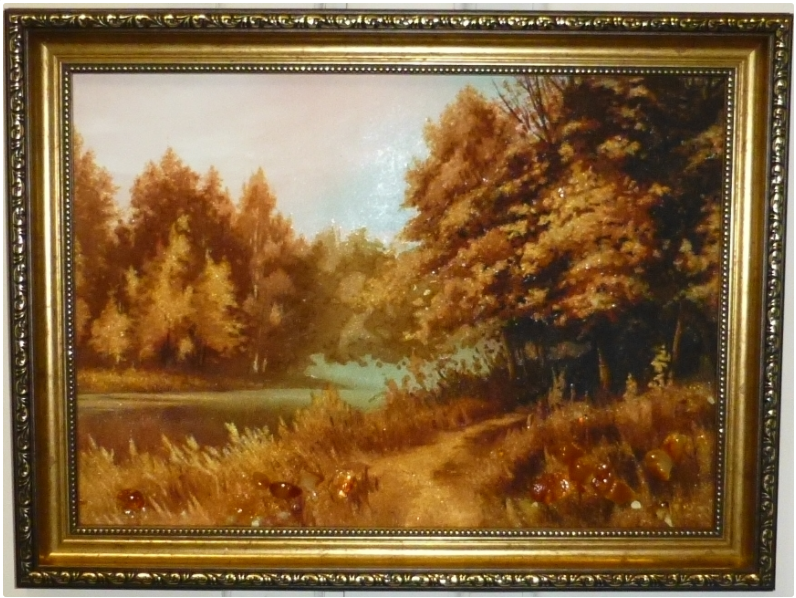 Пейзаж Осенний лес Present П-403 30*40