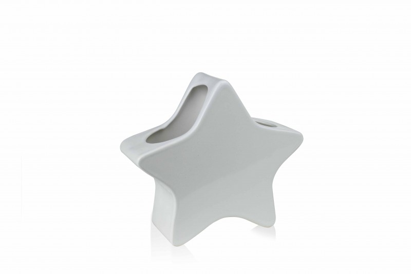 Декор Звезда керамика 16*18*6 см Present 1401 Белый