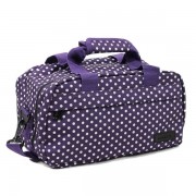 Members Essential On-Board Travel Bag 12.5 Purple Polka (927844)