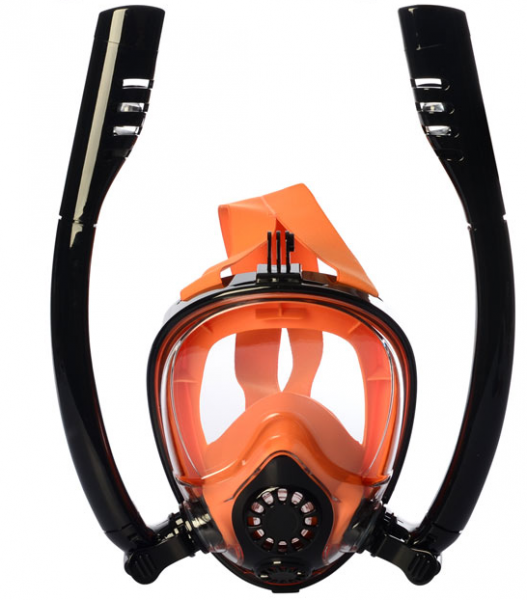 Маска для плавания Intex X16418 L/XL Оранжевая