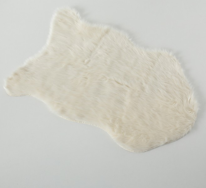 Декоративний килимок акрил 90*60 см Present 1008954-1Б білий