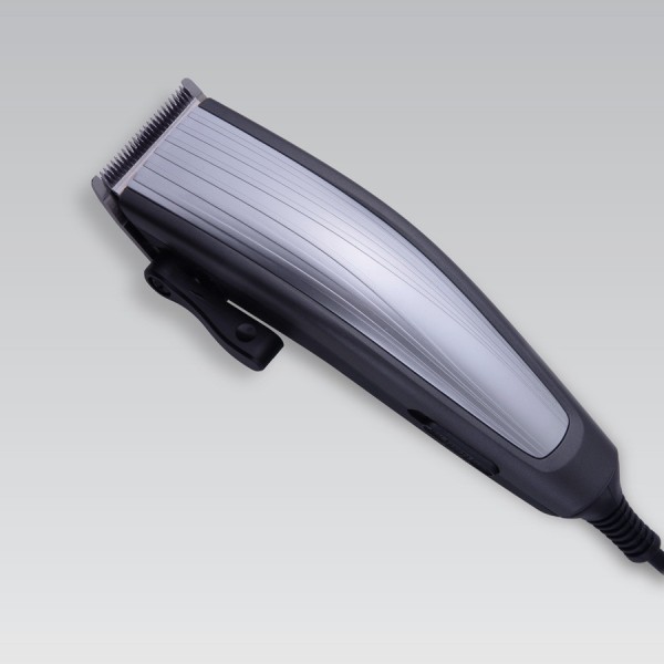 Машинка для стрижки волос Maestro 7Вт, 4 насадки (3,6,9,12мм) MAE-MR-651SS