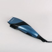 Машинка для стрижки волосся Maestro 15Вт 4 змінних гребеня (3,6,9,12) синя MAE-MR-655C-BLUE