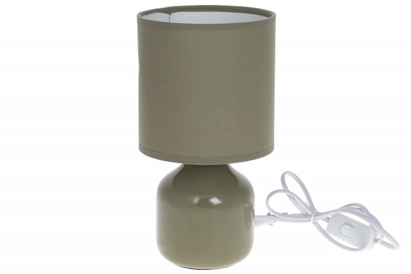 Лампа настольная Bon 242-177, 26см цвет - оливковый