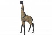 Декоративная фигура Bon Жираф 450-901, 51см, цвет - черный с золотом
