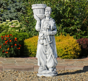 Садовая фигура Козак с булавой Present 96х33х27 см ССП00045 Серый