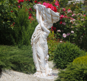 Садова скульптура Богиня моря Present 122х48х45 см ССП00001 Крем