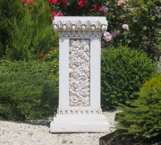 Садова скульптура Колона квадратна велика Present 76х38х38 см ССП12090 Крем