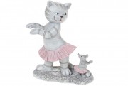 Набір декоративних статуеток Bon Кішки-мишки 707-104 (4 шт.), 11.5см