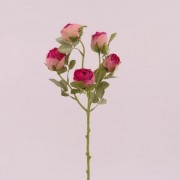 Ветка Розы Flora розовая 72926